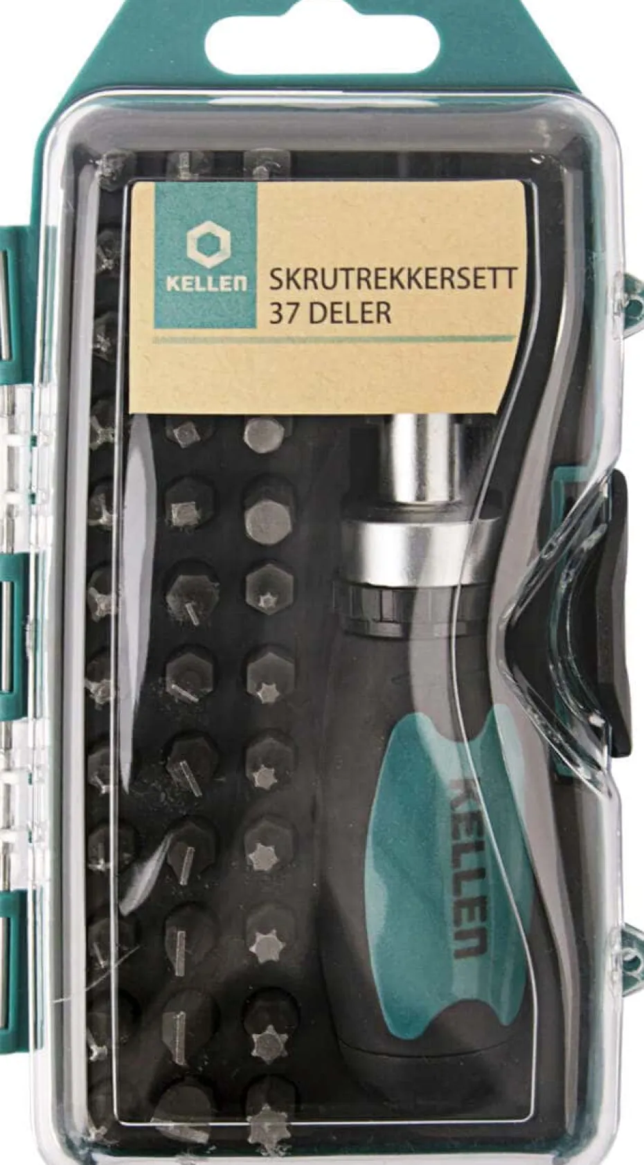 Kellen skrutrekkersett 37 deler