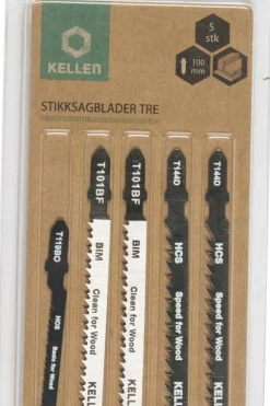 Kellen stikksagblad tre