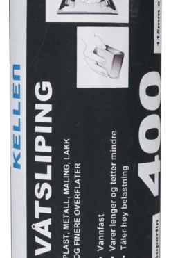 Kellen våtslip 2,5 meter slipepapir