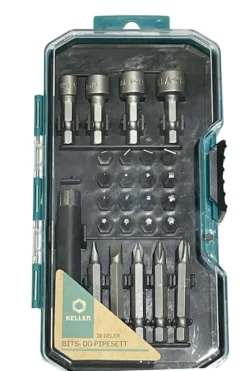 Kellen bits- og pipesett 26 deler