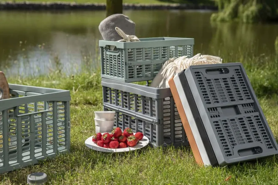 Klappkasse i plast