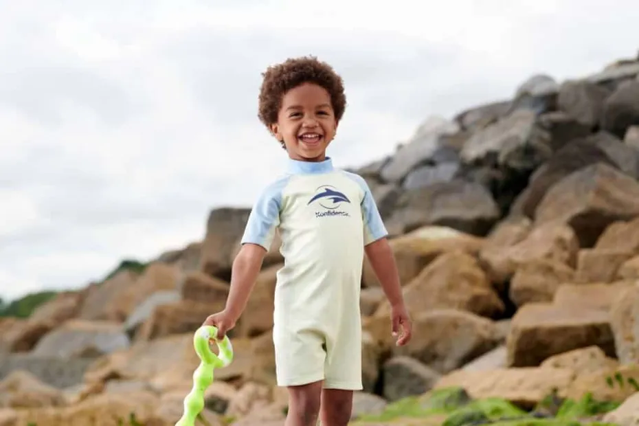 Konfidence Splashy™ UV-drakt baby