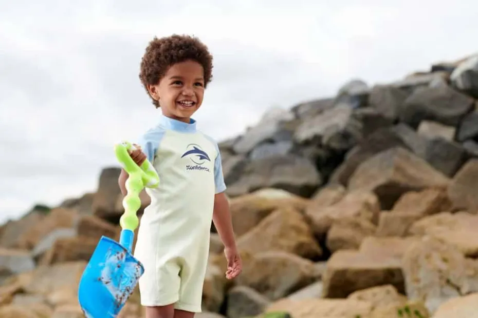 Konfidence Splashy™ UV-drakt baby