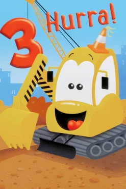 Kort 3 år Hurra!