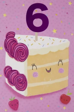 Kort 6 år Kake