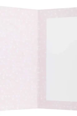 Kort 40 år Rosa/gull