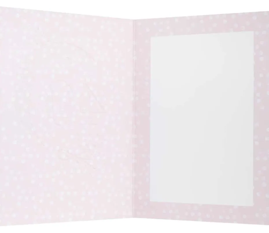 Kort 40 år Rosa/gull