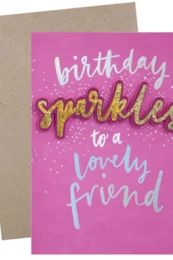 Kort Birthday Sparkles