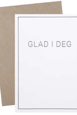 Kort Glad i deg