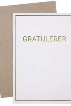 Kort Gratulerer