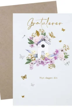Kort Gratulerer - nyt dagen din