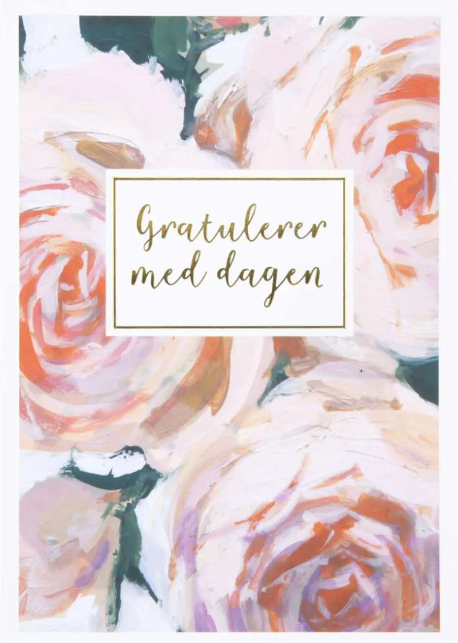 Kort Gratulerer med dagen