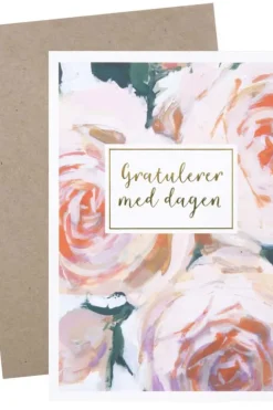 Kort Gratulerer med dagen