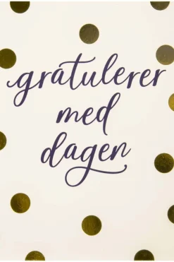 Kort Gratulerer med dagen