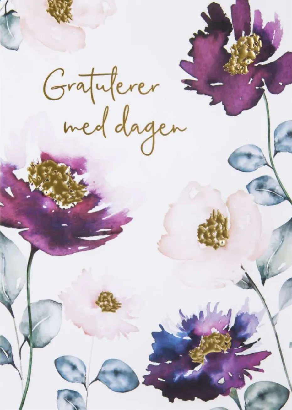 Kort Gratulerer med dagen