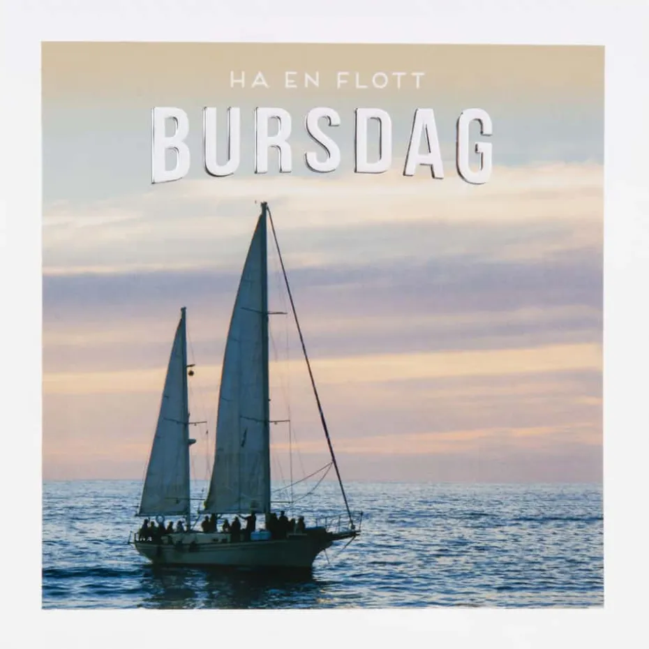 Kort Ha en flott bursdag