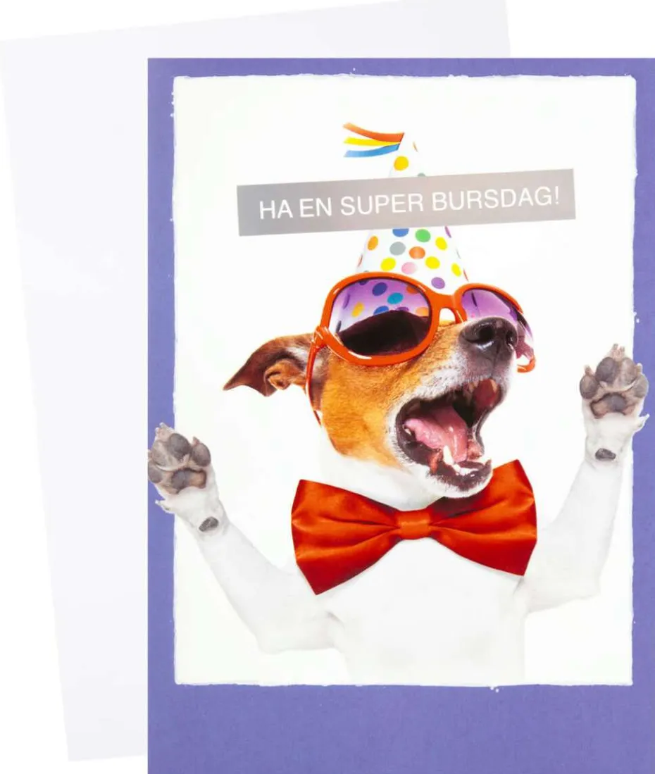 Kort Ha en super bursdag!