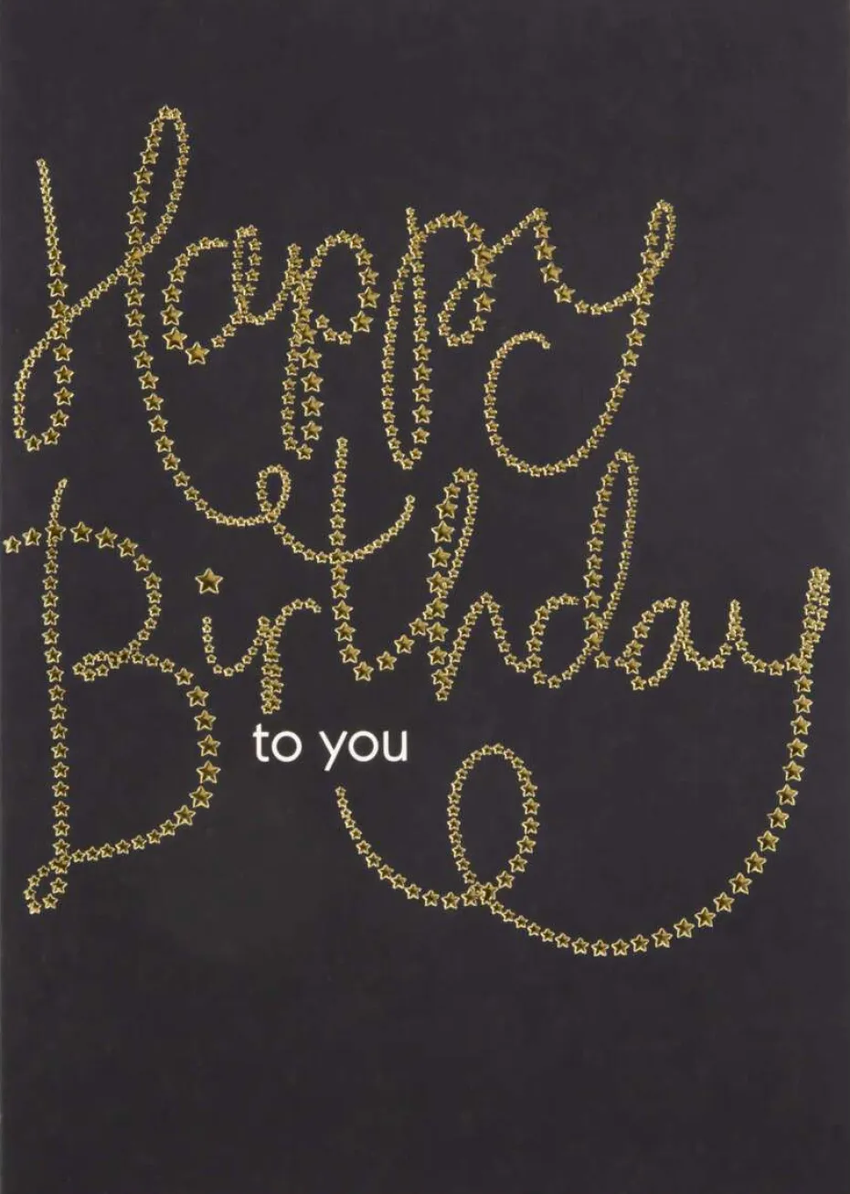 Kort Happy Birthday