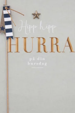 Kort Hipp hipp hurra på din bursdag