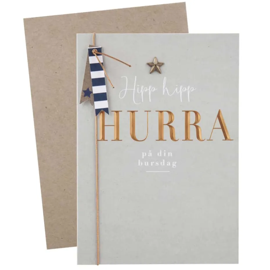 Kort Hipp hipp hurra på din bursdag