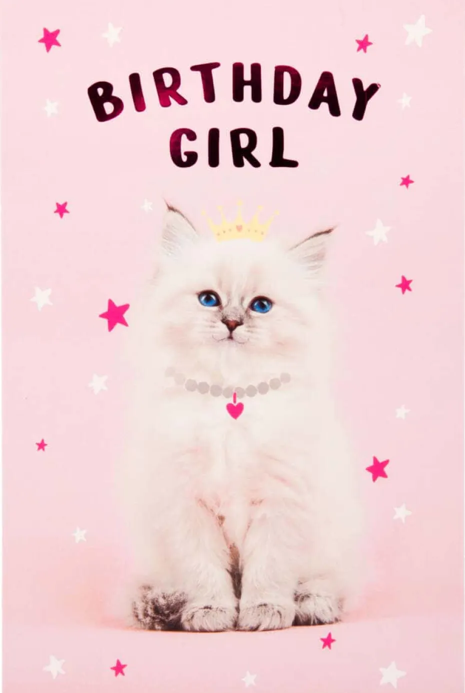 Kort Katt Birthday Girl