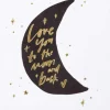 Kort Love you to the moon and back