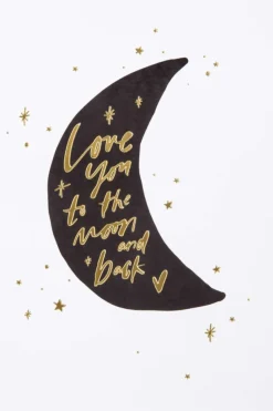 Kort Love you to the moon and back