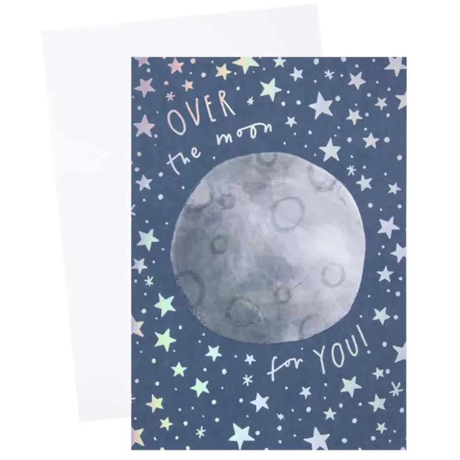 Kort Over the moon for you!