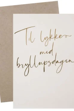 kort Til lykke med bryllupsdagen