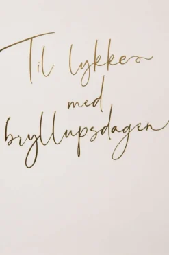 kort Til lykke med bryllupsdagen