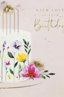 Kort With love on your birthday