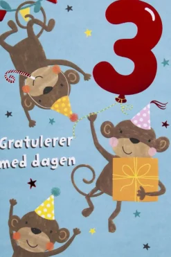 Kort 3 år Apekatter