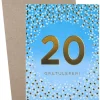 Kort 20 år Gratulerer