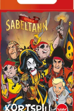Kortspill Kaptein Sabeltann