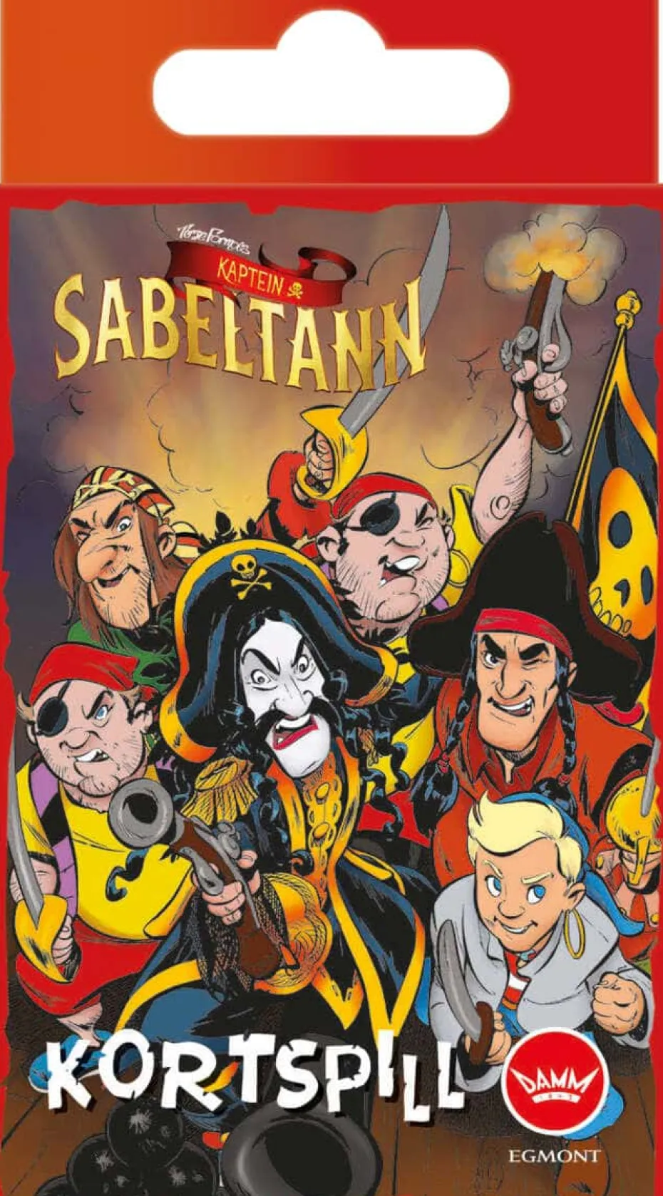 Kortspill Kaptein Sabeltann