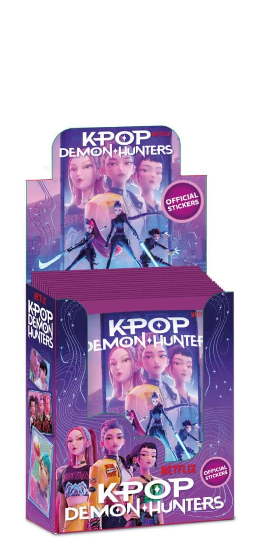 K-POP Demon Hunters Klistremerker 5pk