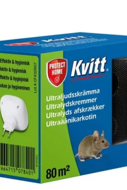 Kvitt Ultralydskremmer 80 kvm