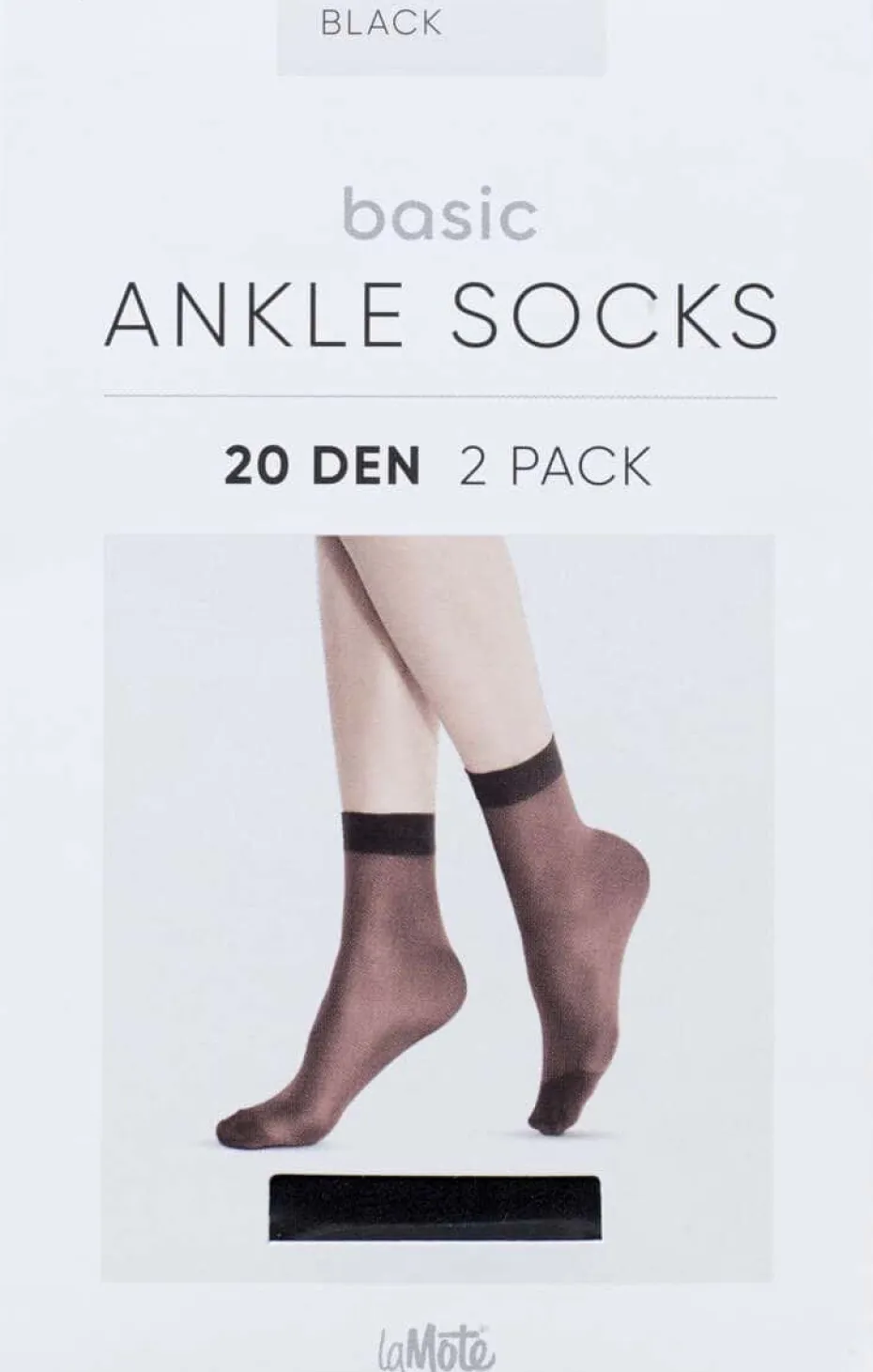 La Mote ankelsokker 20 den 2 pk