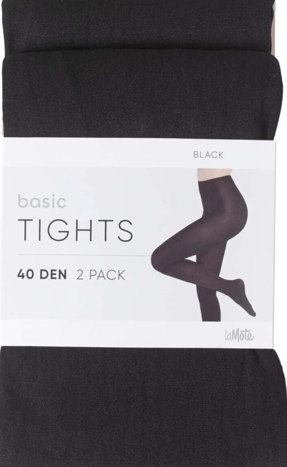 La Mote Basic tights 40 den 2pk