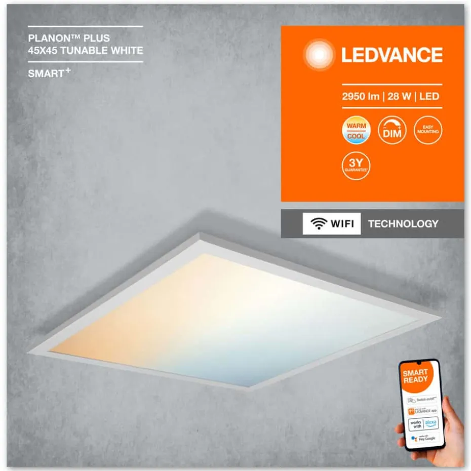 Ledvance Smart+ Planon Plus Square Wifi armatur