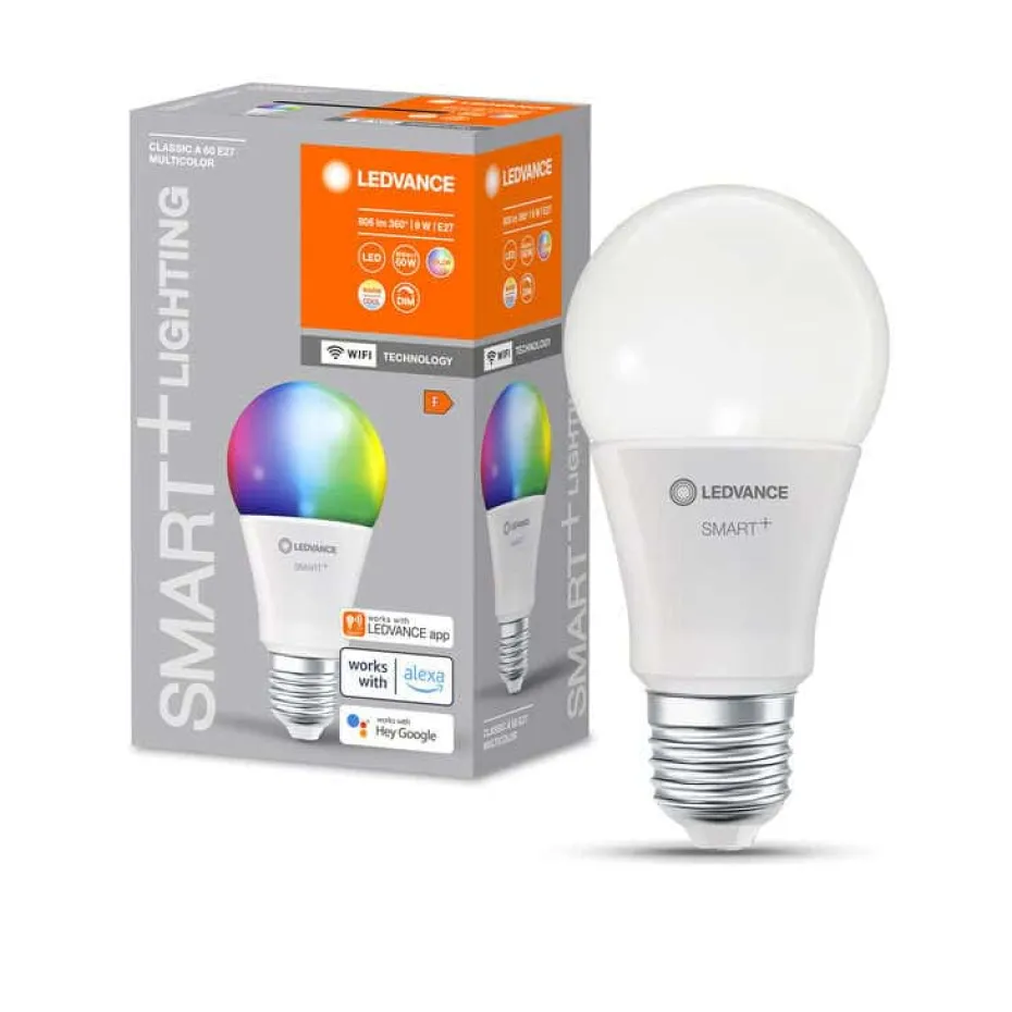 Ledvance Smart+ WiFi RGB classic pære