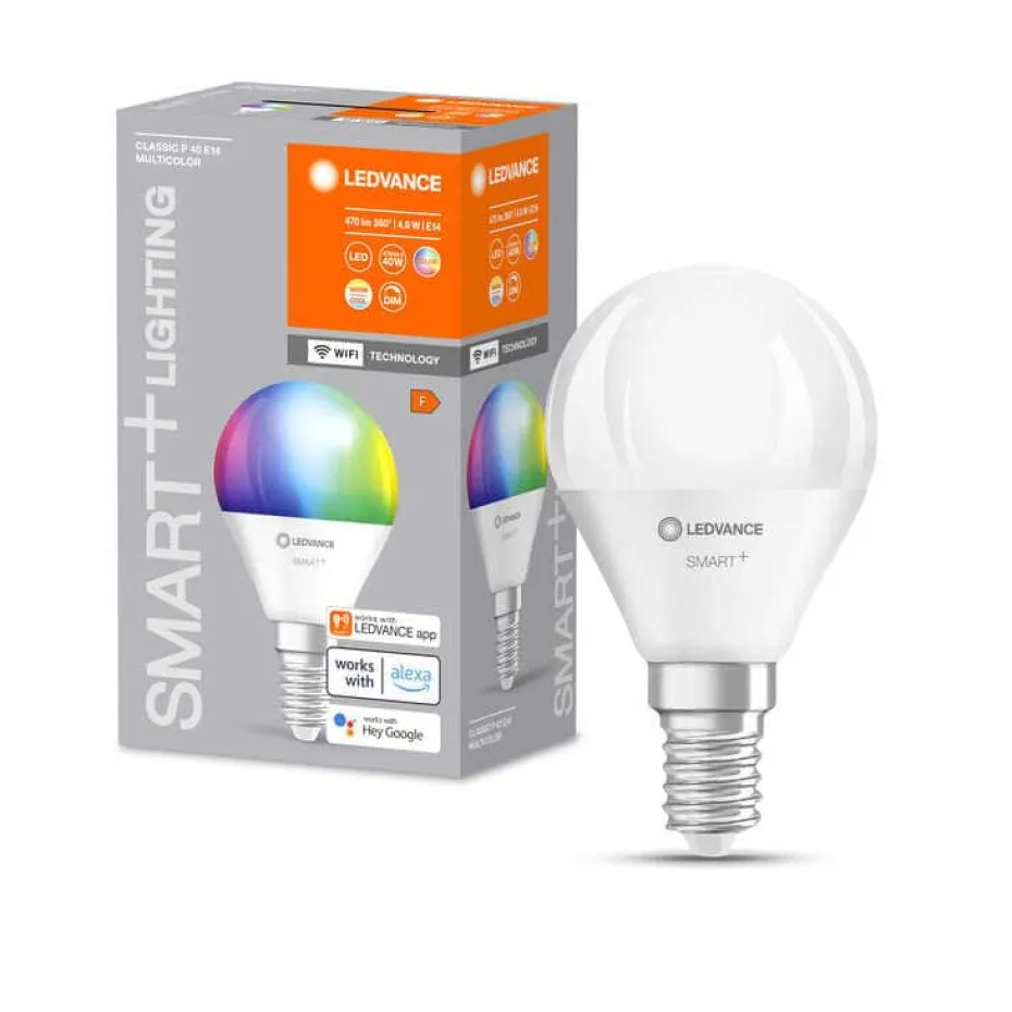 Ledvance Smart+ WiFi RGB mini pære