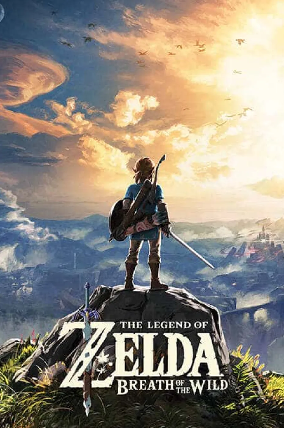 Legend of Zelda - Breath of the Wild plakat