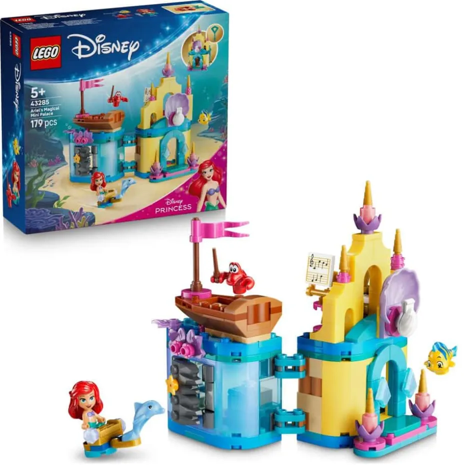LEGO® ǀ Disney Princess Ariels magiske minipalass 43285