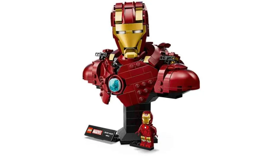 LEGO® ǀ Marvel Byste av Iron Man MK4 76327