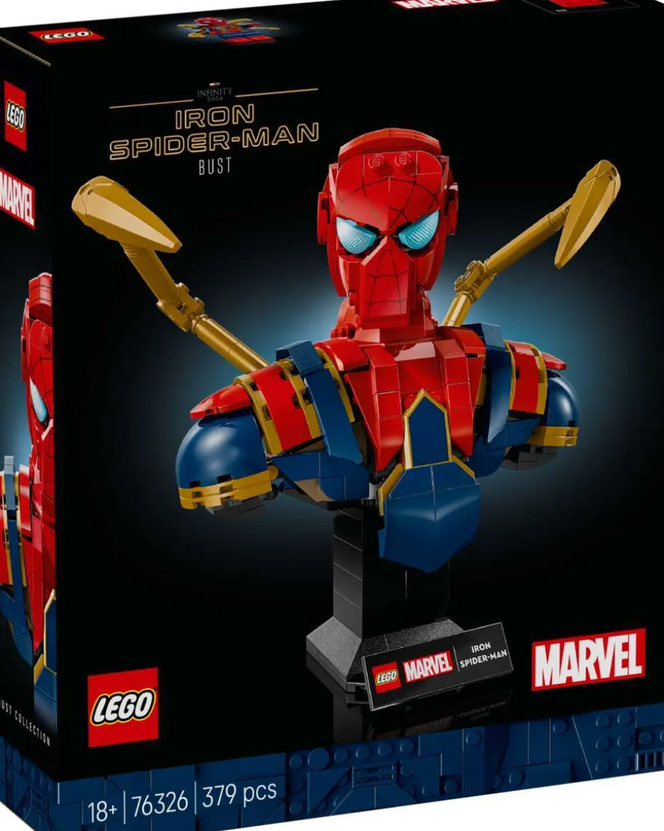 LEGO® ǀ Marvel Byste av Iron Spider-Man 76326