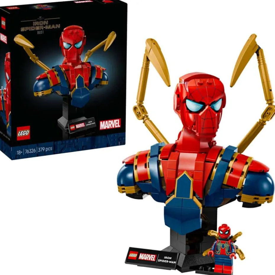 LEGO® ǀ Marvel Byste av Iron Spider-Man 76326