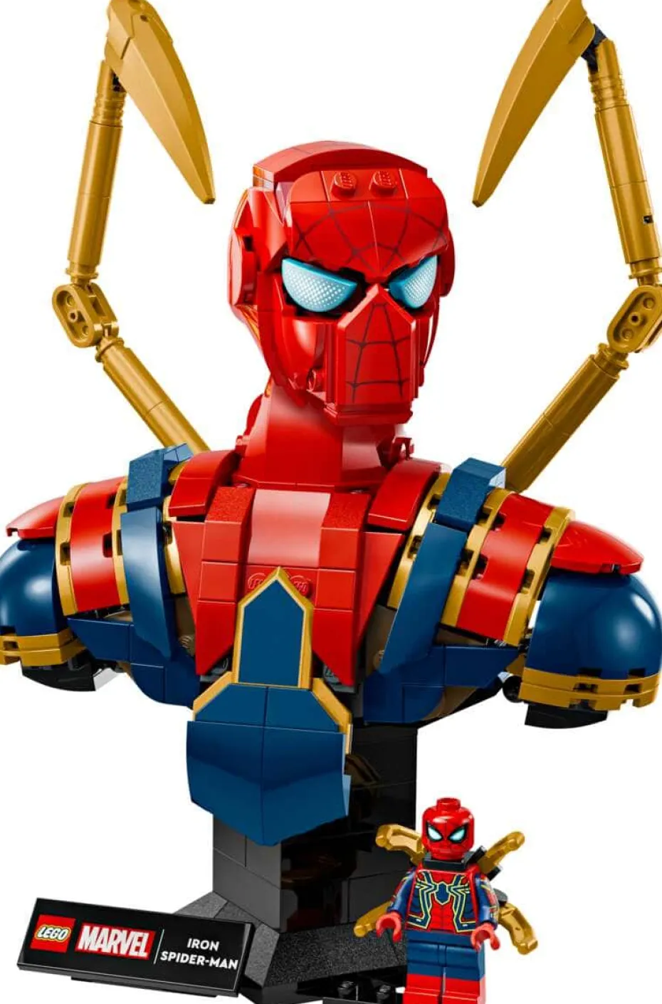 LEGO® ǀ Marvel Byste av Iron Spider-Man 76326
