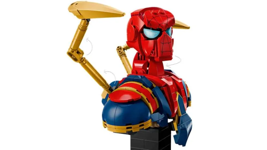 LEGO® ǀ Marvel Byste av Iron Spider-Man 76326
