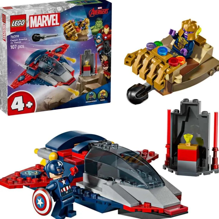 LEGO® ǀ Marvel Captain America mot Thanos 76319